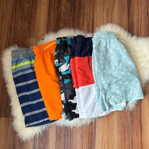 Boys Swim Trunks Bundle Great• Size 5/6/7/8
